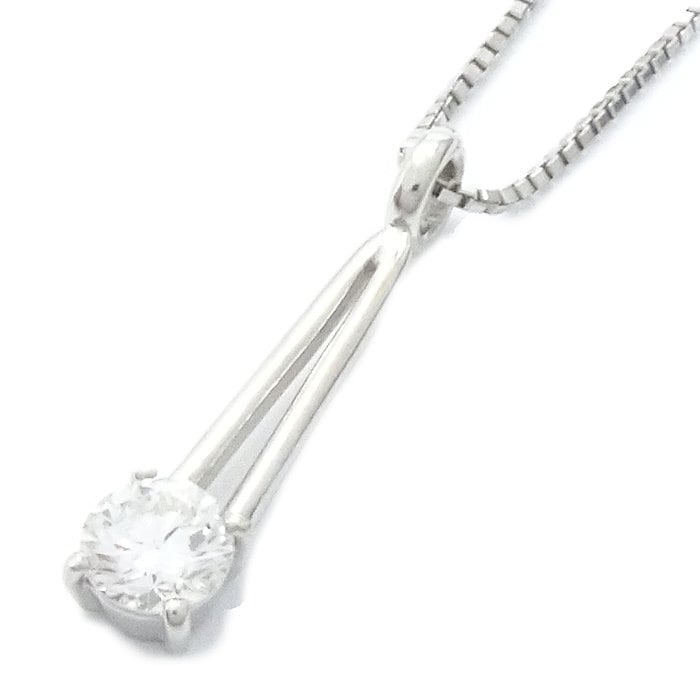 ネックレス ダイヤモンド 39.5cm Pt900プラチナ Pt850プラチナ / 74600【中古】