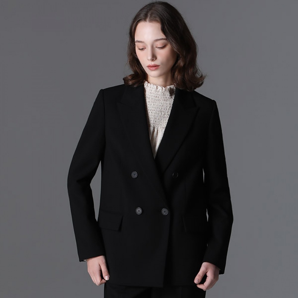 (Liszt) ピークドラペルダブルジャケット