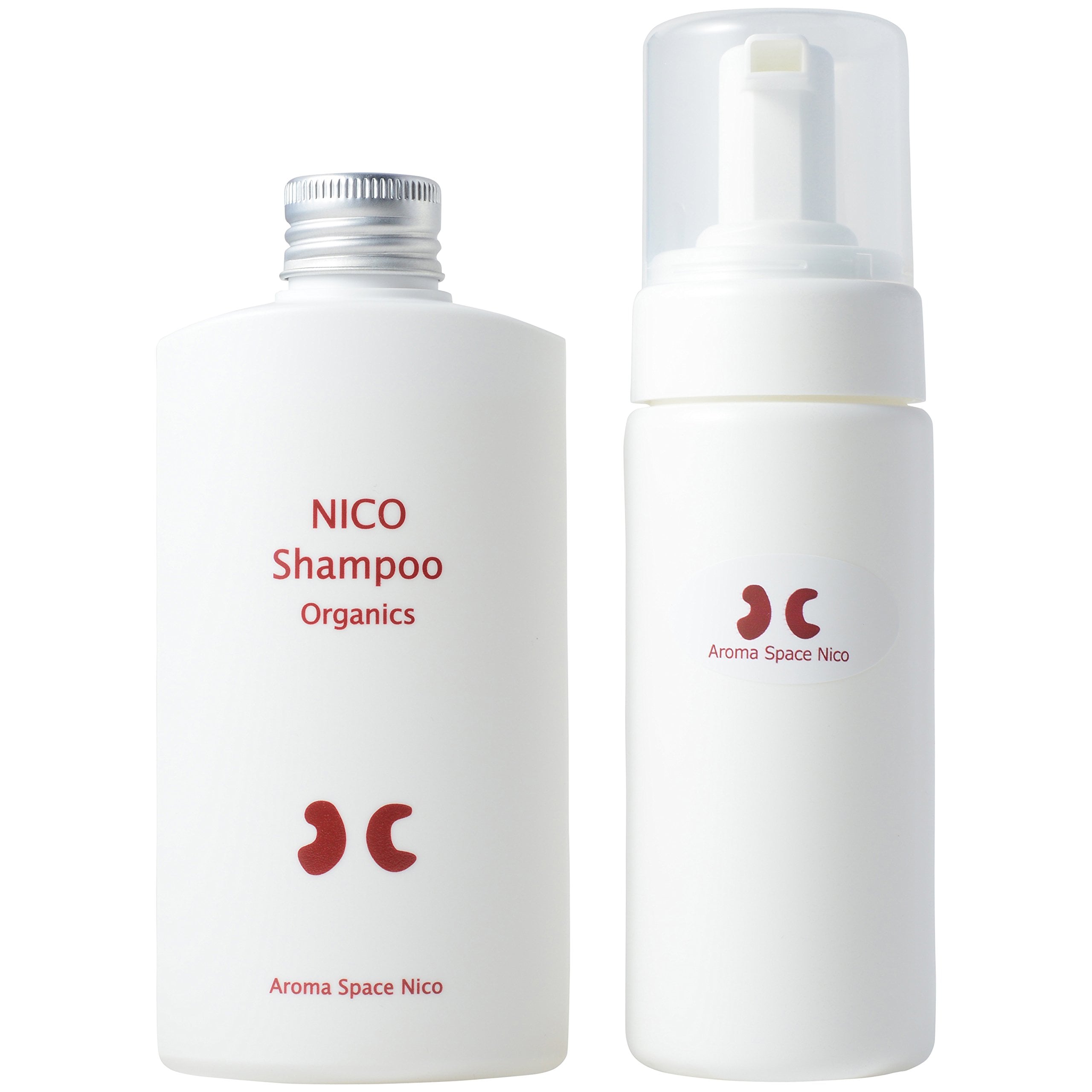 NICO 犬 シャンプー 「 オーガニック 低刺激 無添加 」濃縮タイプ 泡で洗う フワフワな仕上がり(フォームポンプ付200ml)