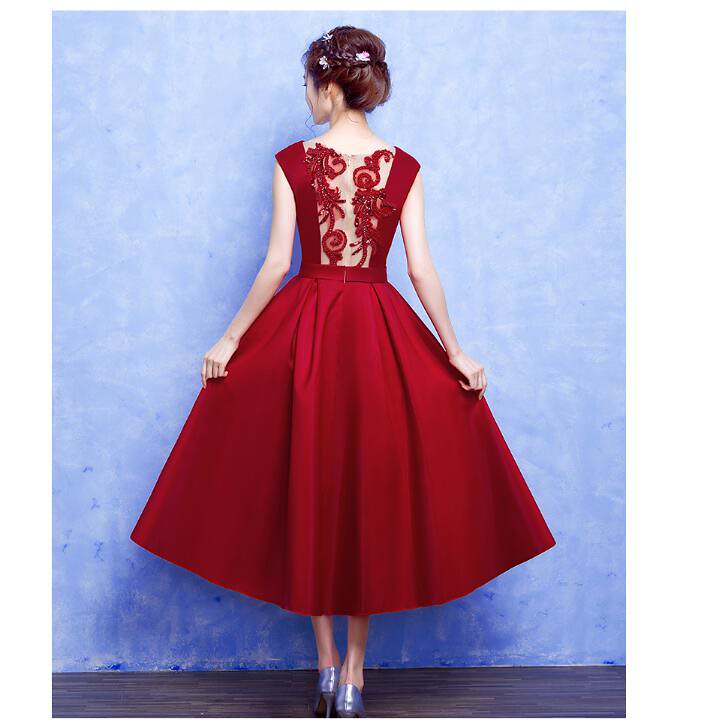 柔らかくて着痩せ効果 ミディアムワンピース 透かし彫りドレス お呼ばれドレス パーティードレス 二次