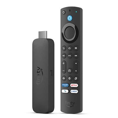 他サイト： Amazon　Fire TV Stick 4K MAX（マックス)第2世代 Fire TV Stick史上最もパワフル な ストリーミングメディアプレイヤー 2023年秋発売　B0BW37QY2Vの商品画像