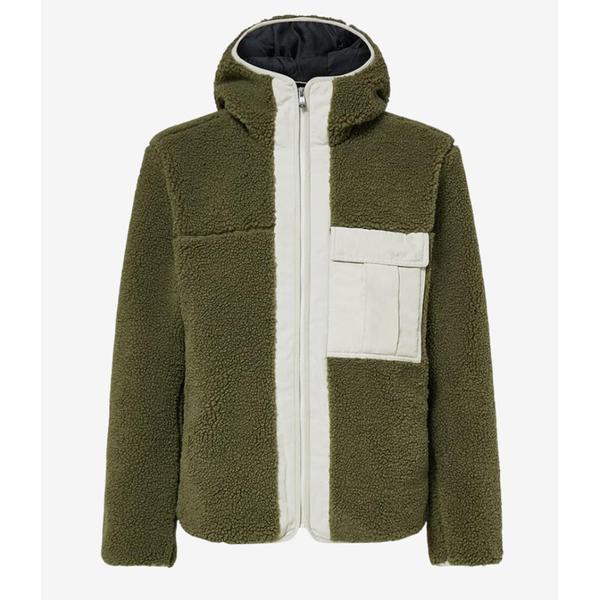 フルジップ セファール グリーン ゆったりフィット 冬のカジュアルアウター メンズジャンパー デイリーファッション 高品質カジュアルアウトドアジャケット