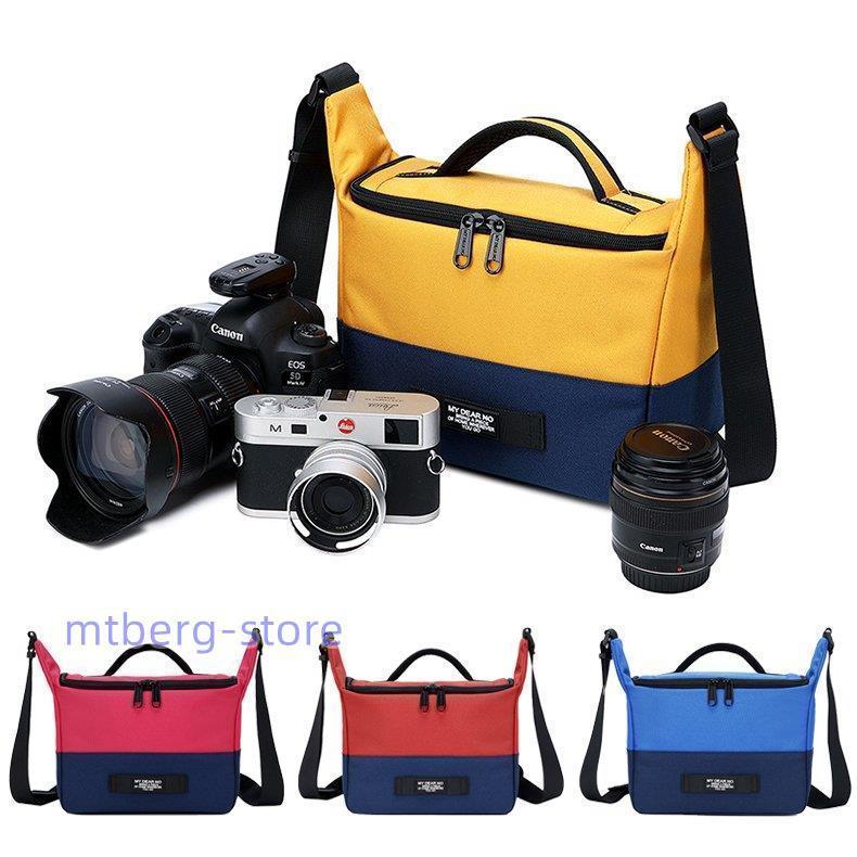 カメラバッグ 一眼レフ カメラケース デジタルカメラ用 ショルダーバッグ 防水 2way 多機能 大容量 男女兼用 おしゃれ シンプル アウトドア 旅行 登山 軽量 通気