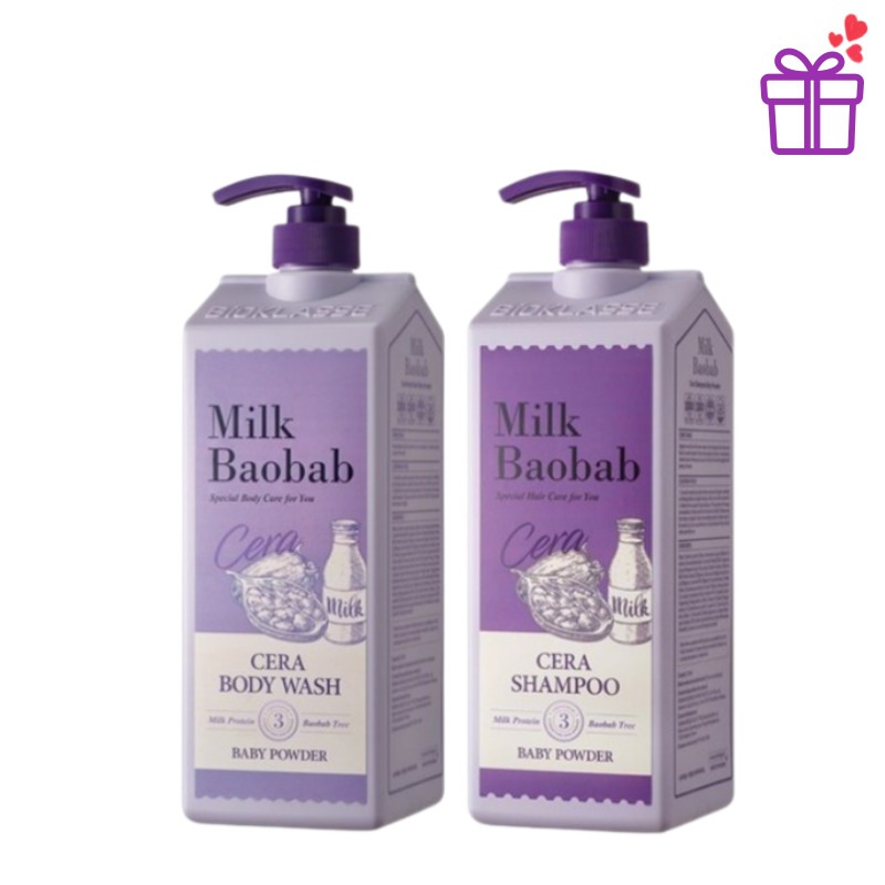 【大容量1+1】ボディウォッシュ＋シャンプー 各1200ml／ベビーパウダー香／家族OK／微酸性／頭皮ケア／保湿／うるおいバランス／長持ち香り／たんぱく保護／栄養ケア/パフューム ボディウォッシュ