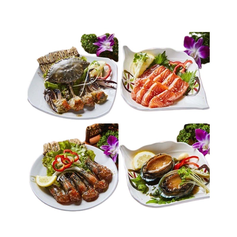 【お得な4種類セット】 カンジャンケジャン1杯 + ジョンボクジャン1杯 + カンジャンセウ4尾 + カンジャンヨンオ4切れ 醤油ケジャン 醤油エビ 醤油サーモン 醤油アワビ 韓国食品 韓国料理