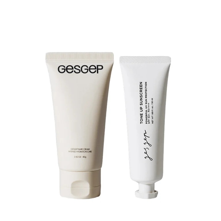 ジェスジェップセット （ベアクリーム 80g + トーンアップサンスクリーン 50ml） 2点セット 全ての肌用化粧品セット