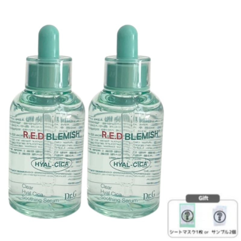 [1+1] レッド ブレミッシュ クリア ヒアル シカ スージング セラム 50mL / 保湿 肌荒れ スキンケア 乾燥 アンプル 保湿ケア シカ