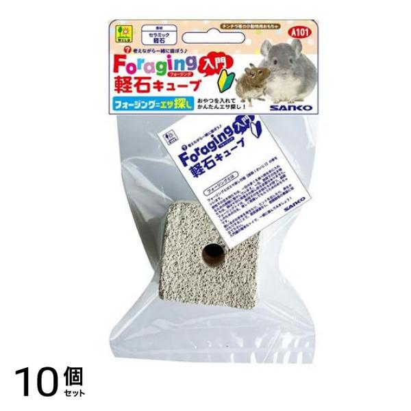 三晃商会 フォージング入門 軽石キューブ 1個入 10個セット