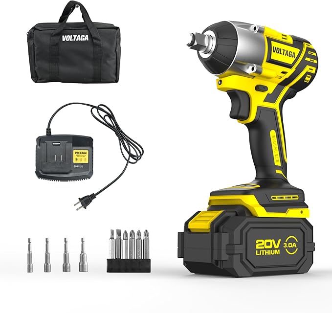 ラシレスインパクトドライバー セット 20V 高回転 電動ドライバー 3000mAhバッテリー 無段変速・正逆転両用 タイヤ交換 充電式インパクトドライバー LEDライト付き 過負荷/過熱保護 DIY