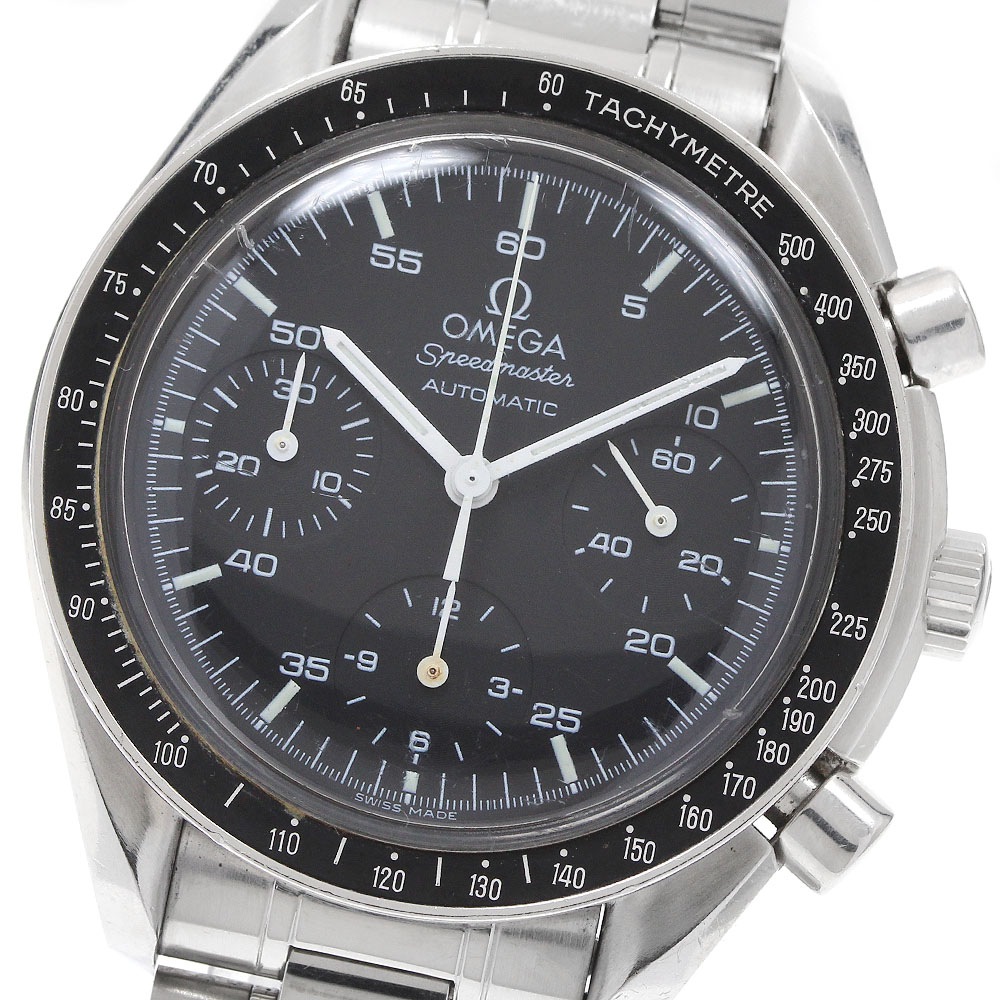 オメガ OMEGA 3510.50 スピードマスター クロノグラフ 自動巻き メンズ 保証書付き_930429【中古】