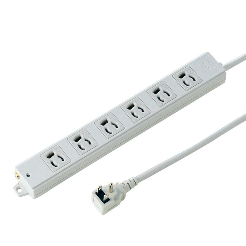 工事物件タップ 3P 6個口 5m TAP-K6L-5