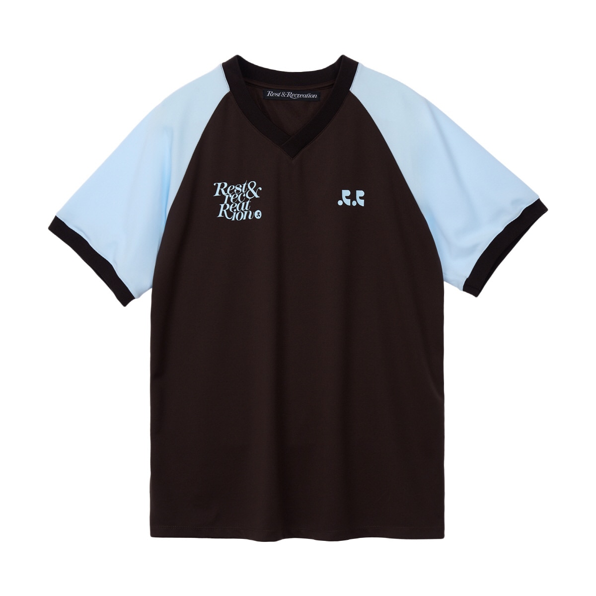 【REST & RECREATION】 RR V-NECK JERSEY TOP : 2COLOR