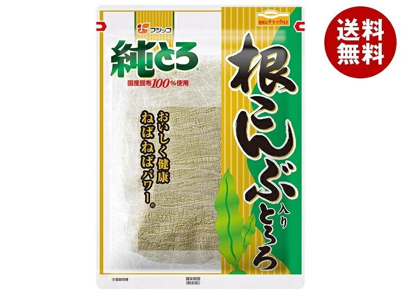 フジッコ 純とろ 根こんぶ入りとろろ 24g×20袋入