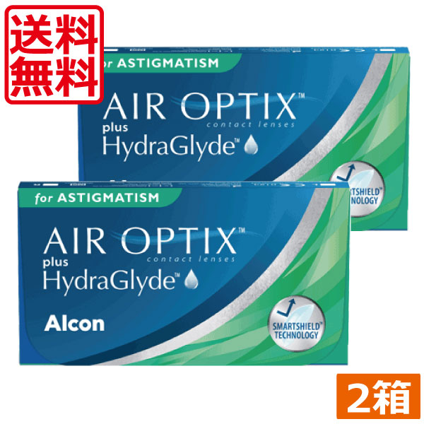 エアオプティクス プラス ハイドラグライド 乱視用 (6枚)　2箱　トーリック 乱視用　乱視