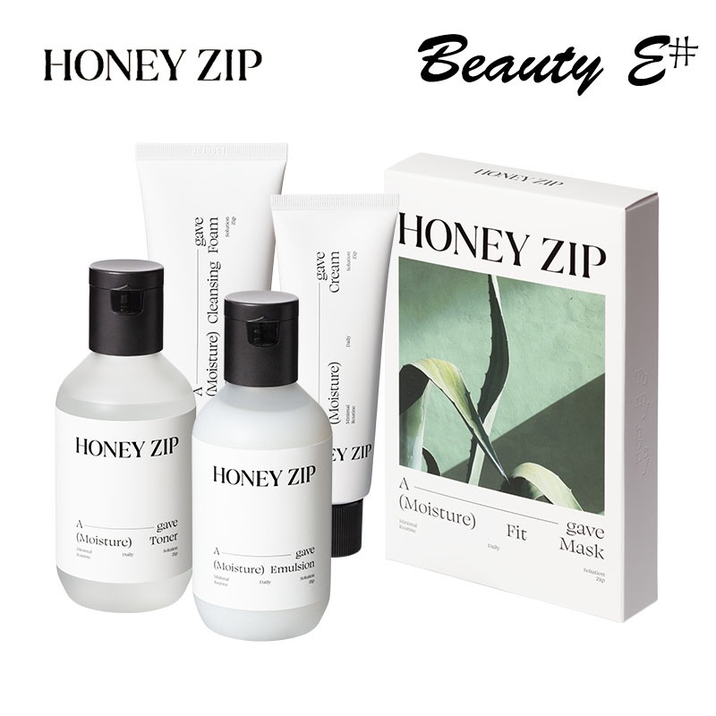 Honeyzip 品質満点 韓国セレブが選んだアガベ水分密着 トナー クリーム クレンジング エマルジョン 大量入荷