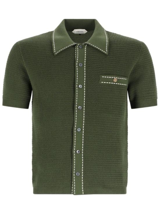 VERSACE Men Shirts 1023554 1A174071GM10 Grey