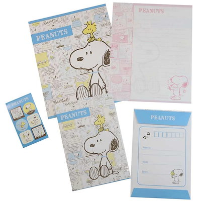 SNOOPY - スヌーピーレタセ 楽天市場】スヌーピー レターセット SNOOPY & FRIENDS B