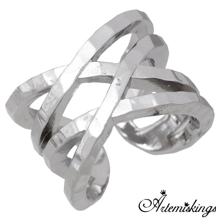 アルテミスキングスxエレノア Artemis Kings x Elenore ダブルネーム ラップ シルバー リング 指輪 アクセサリー 9号14号 AKELR0004S