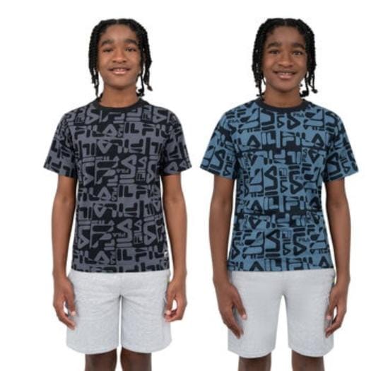 【倉庫直送】フィラ キッズ 半袖シャツ 2点セット x 2個セット 6,158円