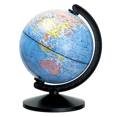 他サイト： デビカ 地球儀 グローバ地球儀 球径13cm 073011の商品画像