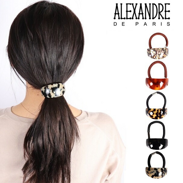 アレクサンドルドゥパリ ヘアゴム バレッタ ALEXANDRE DE PARIS ヘアーアクセサリー ループリボン CLASSIQUE レディース アクセサリー BARRETTE ヘアクリップ 髪留め