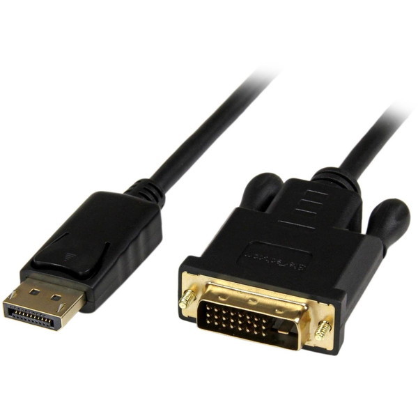 DP2DVIMM6BS ブラック [1.8m DisplayPort - DVIアクティブ変換ケーブルアダプタ]