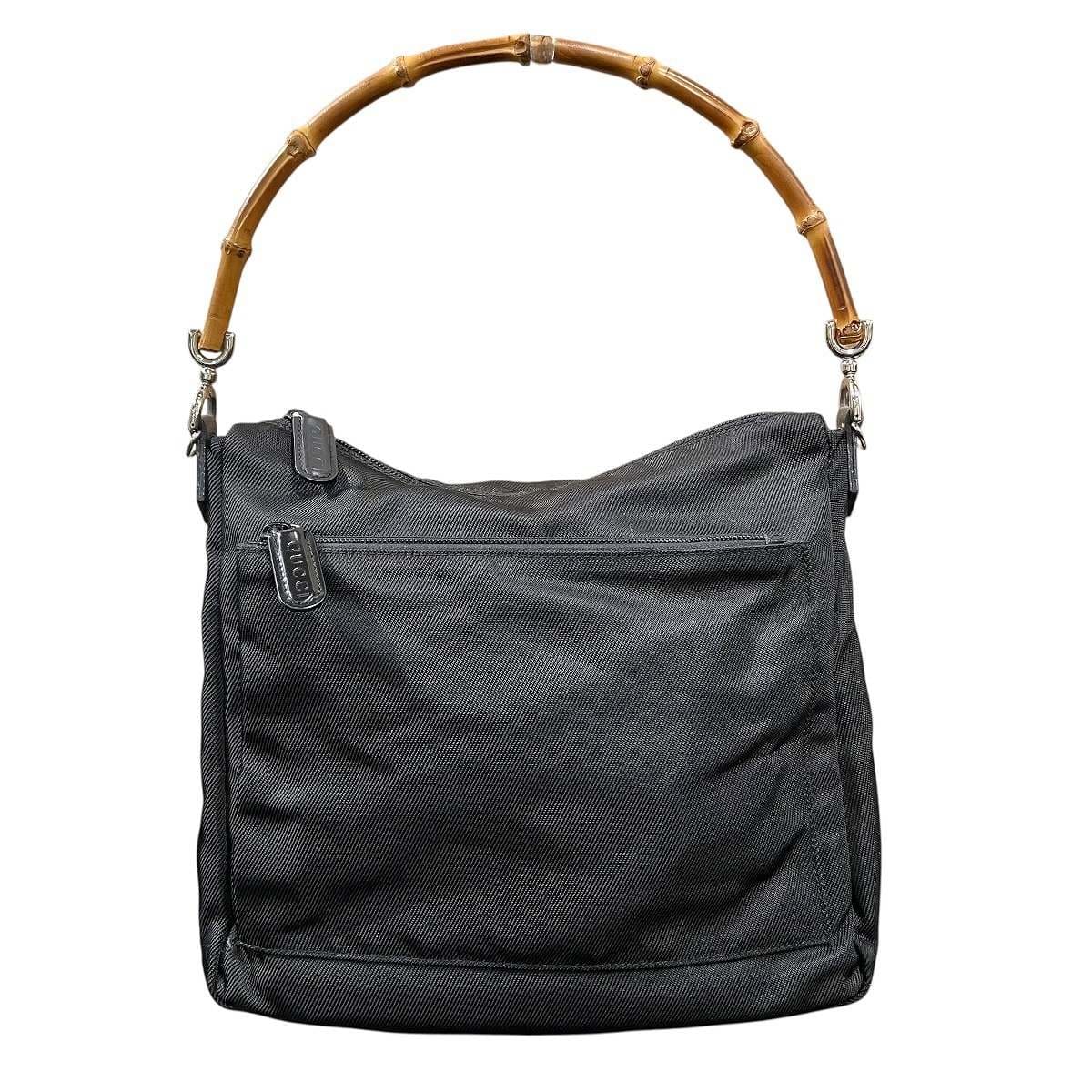 グッチ バンブー ハンドバッグ ナイロン 000・0509 レディース 中古