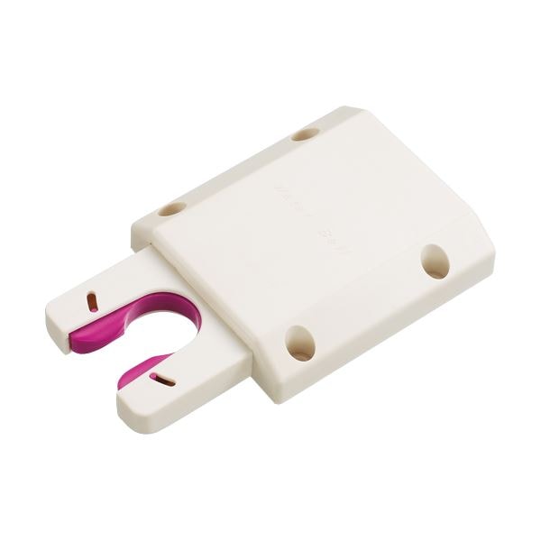 ディーエルエム 後付けプッシュ式ステッキホルダー ステッキjam ホワイト JU-ST00008 1セット（5個）