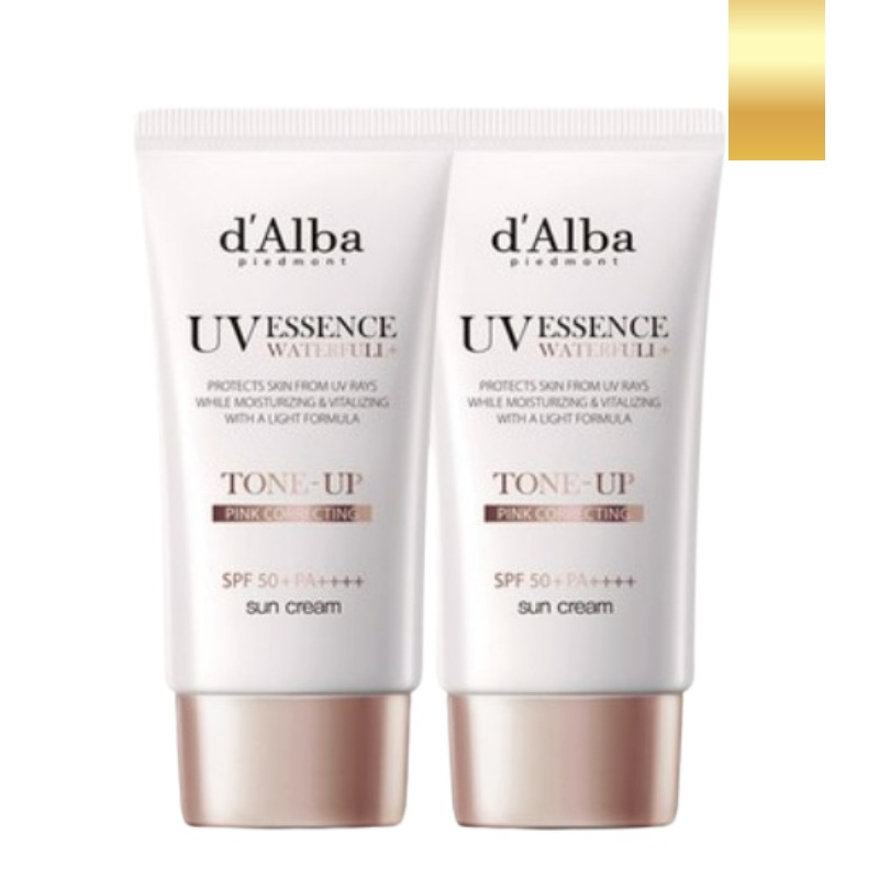 [1+1]ウォータフルトーンアップサンクリーム 50ml/ SPF50+PA++++ 保湿/ツヤ/UV/日焼け止め/サンクリーム/化粧下地