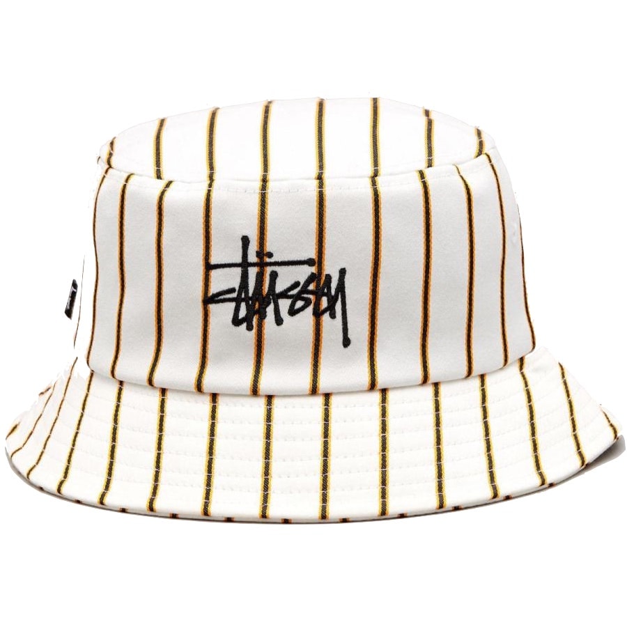 ステューシー バケットハット STUSSY PINSTRIPE BUCKET HAT バケハ 帽