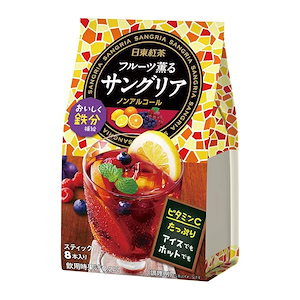 【即納】三井農林 日東紅茶 フルーツ薫るサングリア 8本×6個