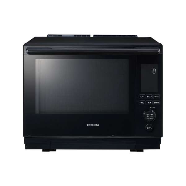 東芝　TOSHIBA 過熱水蒸気オーブンレンジ 石窯ドーム 30L グランブラック ER-D3000B-K