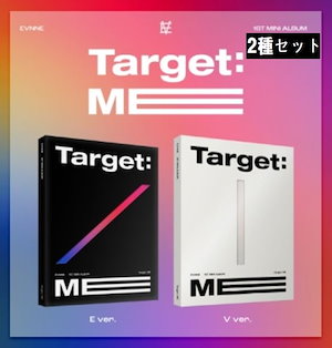 【2種セット】 EVNNE - 1ST MINI ALBUM Target : ME