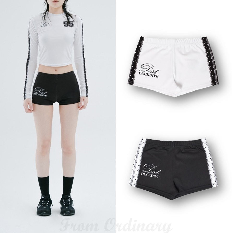 Dot Number Micro Shorts