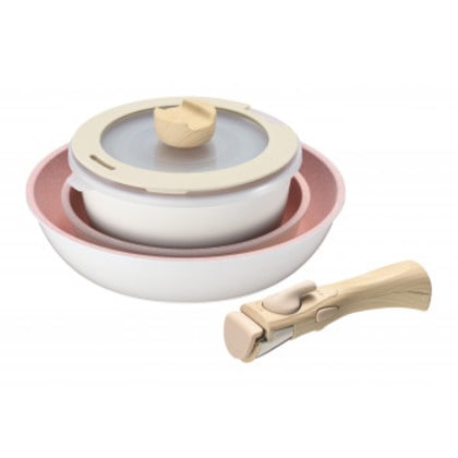 魅せるフライパンIH着脱ハンドル鍋3点S MB-2164