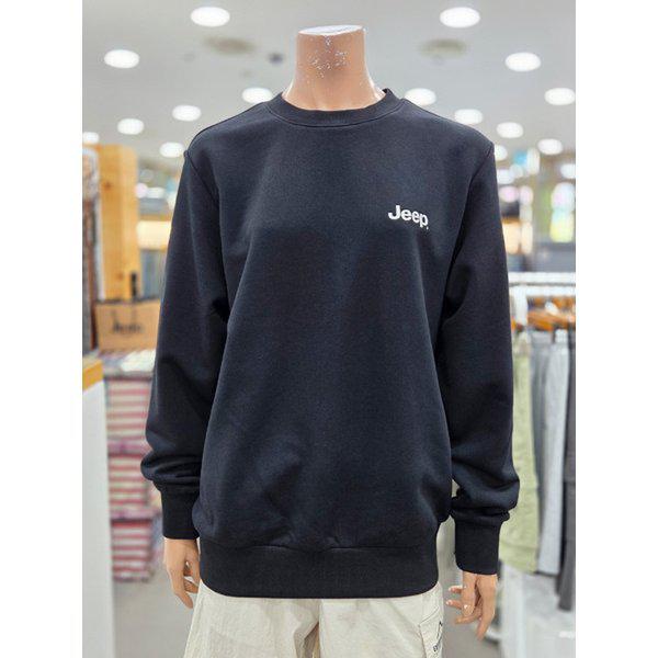 男女共用コンパスプリントTシャツ(JQ3TSU802_BK)
