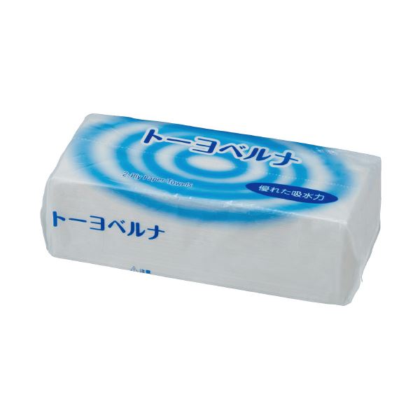 トーヨ ベルナ ペーパータオル 150組（300枚）x48個入