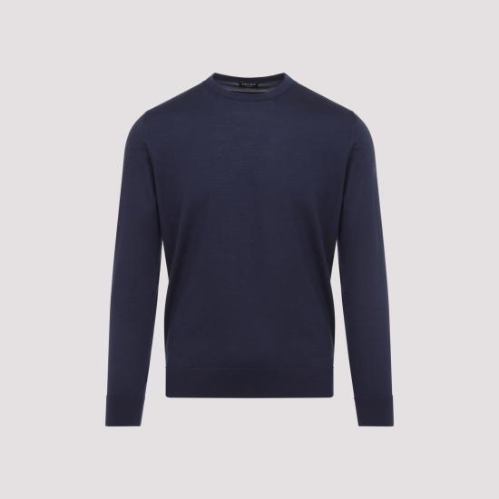 ERMENEGILDO ZEGNA Men Sweater UHJ00A3 110 B97 BLUE MEDIO
