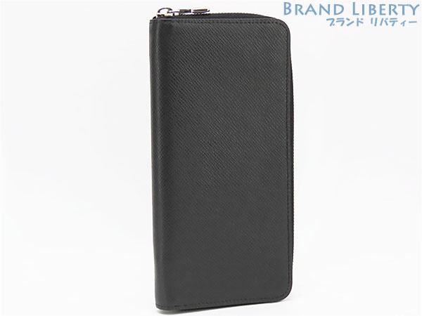 ほぼ新品 ルイヴィトン タイガ ジッピーウォレット ヴェルティカル ラウンドファスナー長財布 ブラック M30503