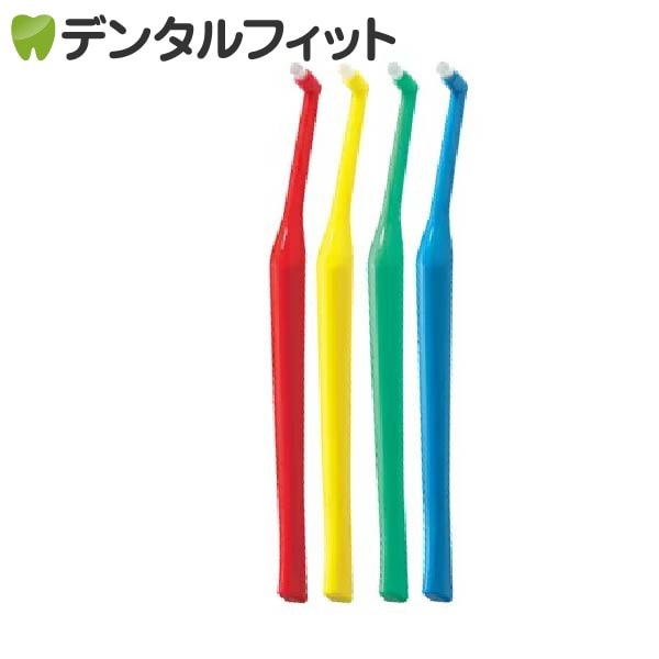 ワンタフトブラシ プラウト (Plaut) 24本セットM(ミディアム) オーラルケア PBT 国産 日本製【カラー指定不可】