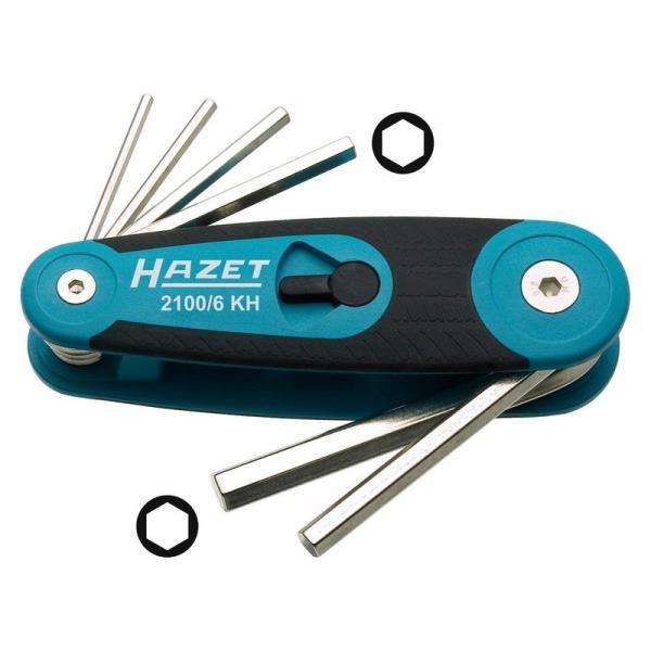 HAZET 六角棒レンチセット 2100／6KH 作業工具 ソケット 輸入工具手動工具
