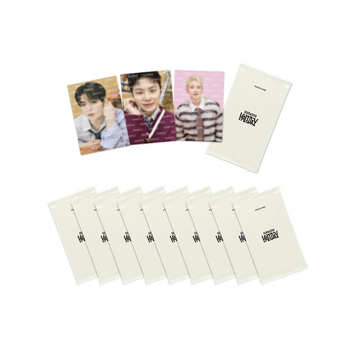 【公式】SEVENTEEN [HOLIDAY] PHOTO CARD 10SET・セブンティーン フォトカード 10セット