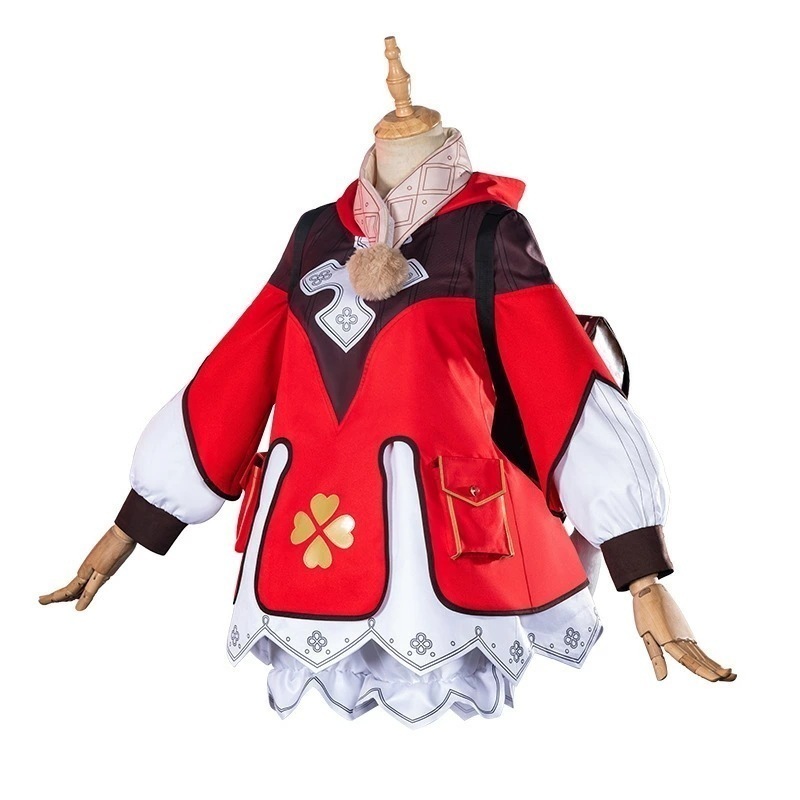 原神 Genshin クレー Klee リュック付き フルコスチューム 制服 全身セット セットアップ コスプレ衣装 コスチューム クリスマス 人気 ゲーム ワンピース 仮装 変装 Cosplay 変 10,501円