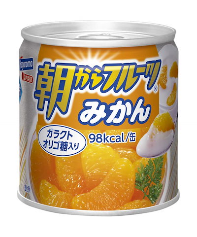 他サイト： はごろも 朝からフルーツ みかん 190g (4080) ×24個の商品画像