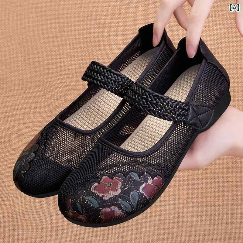 コンフォートシューズ レディース 婦人靴 ミセス 歩きやすい スニーカー 夏 滑り止め サンダル ブラック レッド