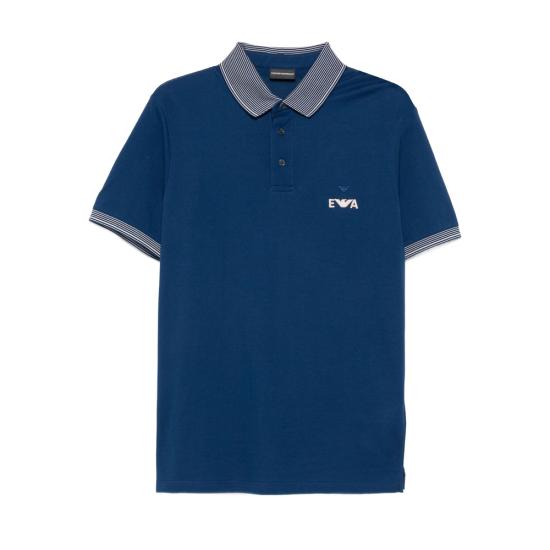 EMPORIO ARMANI Men Polo Shirts AF12955 EM002992 UB079 BLUE