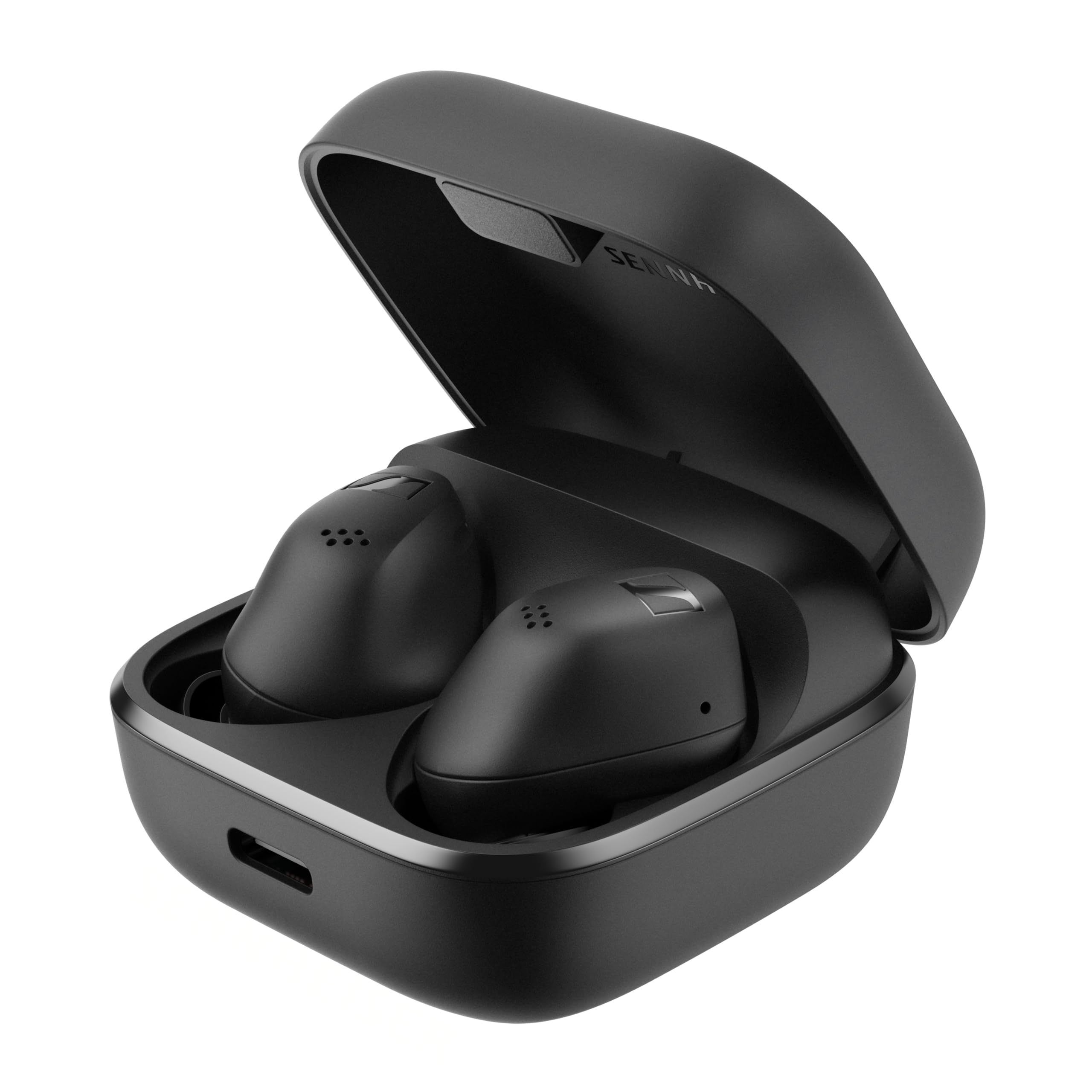 ゼンハイザー Sennheiser ワイヤレスイヤホン ACCENTUM True Wireless ブラック 高性能ドライバー 28時間再生 ハイブリッドノイズキャンセリング 外音取り込み機能 bl
