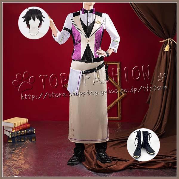 【工場直売 品質保証】にじさんじ VTuber Speciale 酒寄颯馬 Prison guard コスプレ衣装 ウィッグ 靴 cosplay コスチューム ハロウィン クリスマス