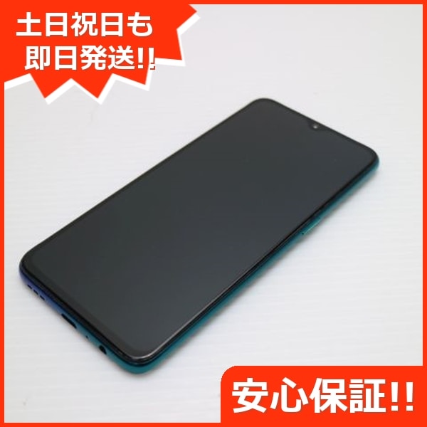 美品 OPPO Reno A 64GB ブルー スマホ 135