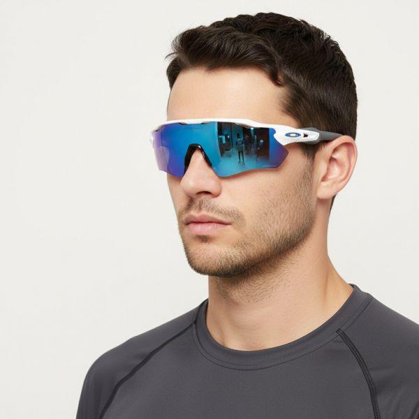OAKLEY Radar EV Path ポリッシュドホワイト/プリズムサファイア (OO9208-73/OO9208-7338) 271193